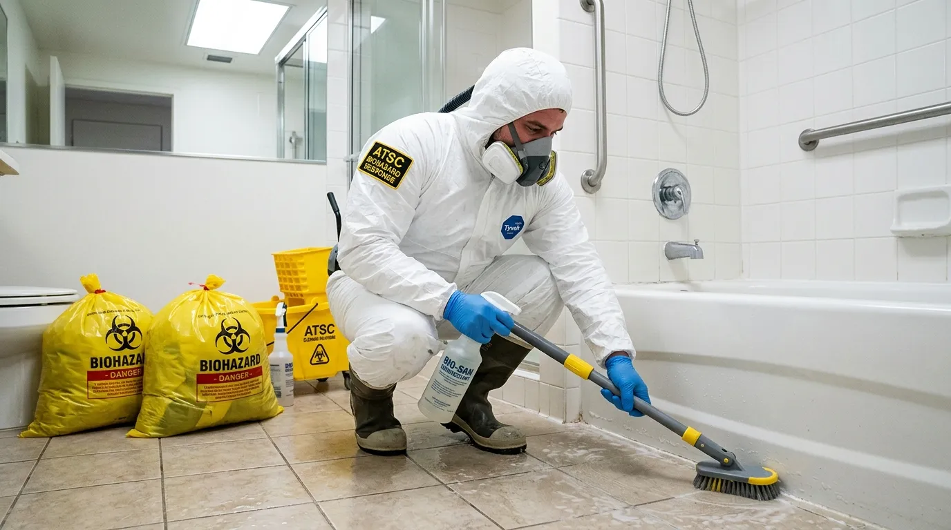 Decontamination equipment deployed for Blood Cleanup in San Martin